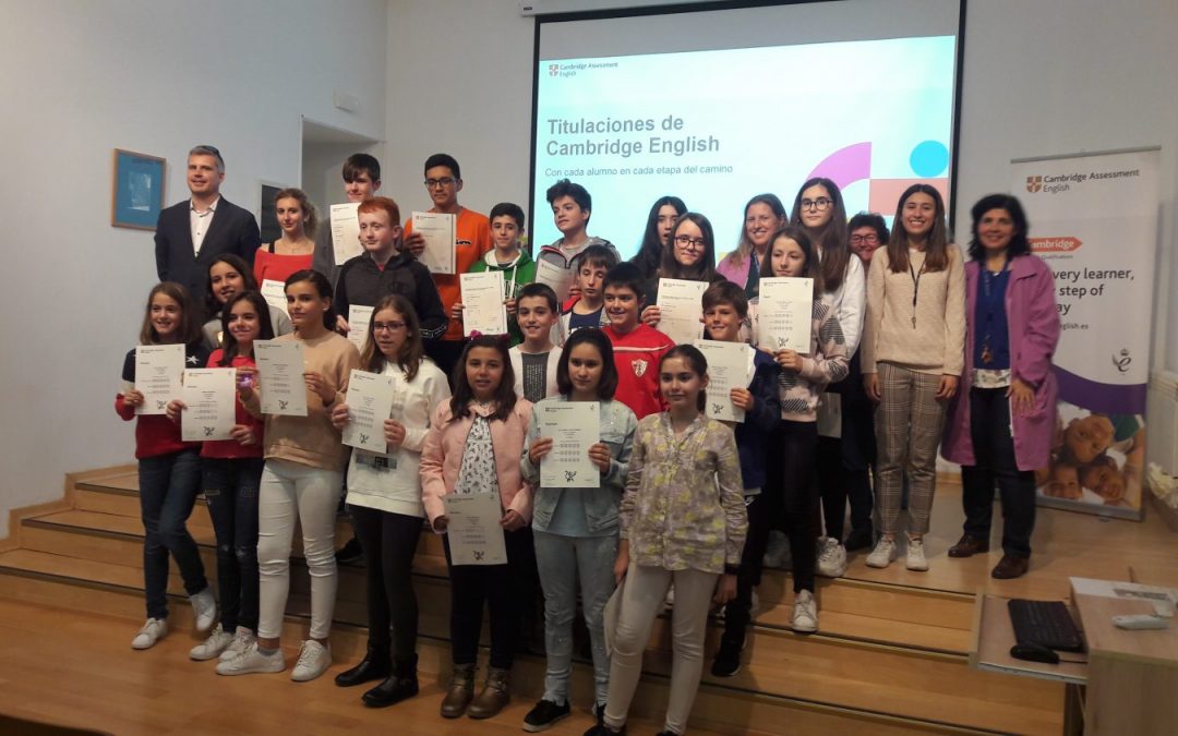 Entrega de diplomas Cambridge