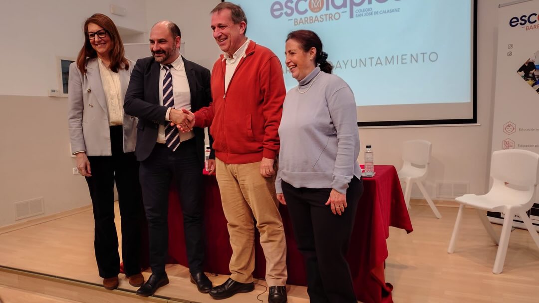 El Ayuntamiento de Barbastro rubrica la compra del inmueble del colegio de los Escolapios